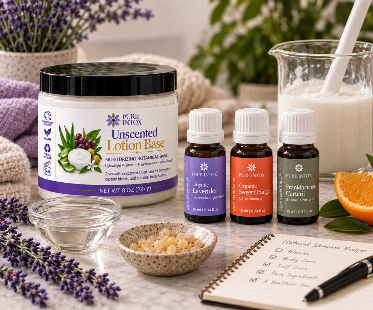 Customized Botanical Body Lotion | 3 Aromatic Variations