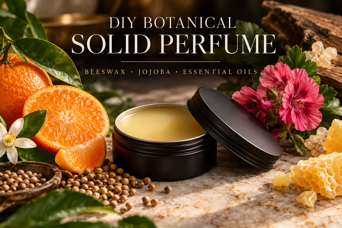 DIY Botanical Solid Perfume