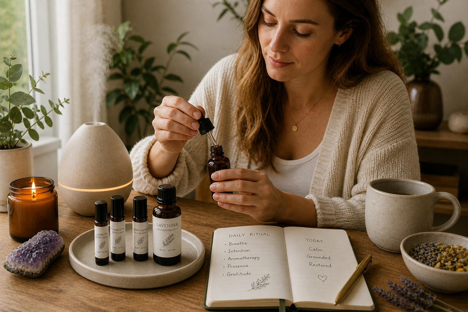 How to Build a Daily Aromatherapy Ritual