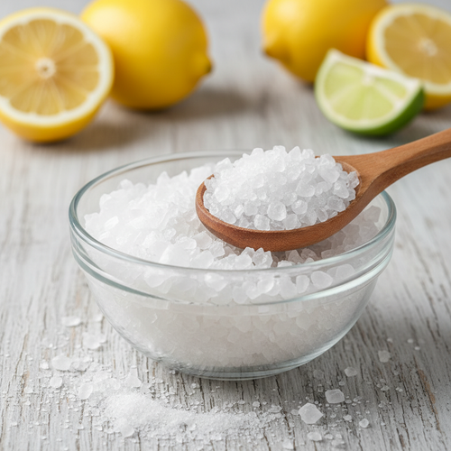 Citric Acid in a Bowl