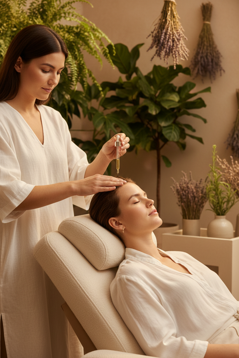 5 Essential Oils and Carrier Oils for Hair and Scalp Health