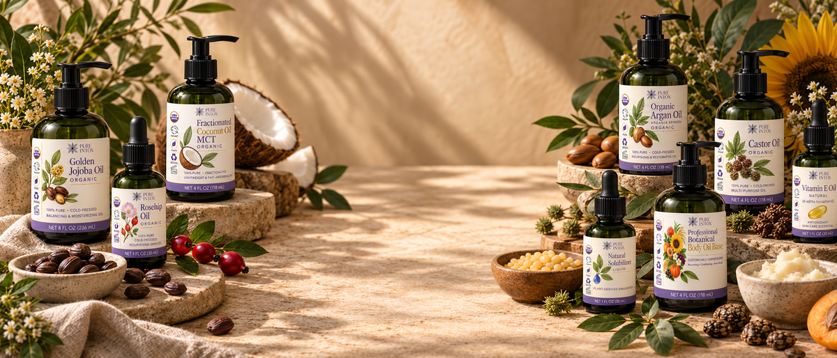 Carrier Oils, Butters, Waxes &  Blending Essentials
