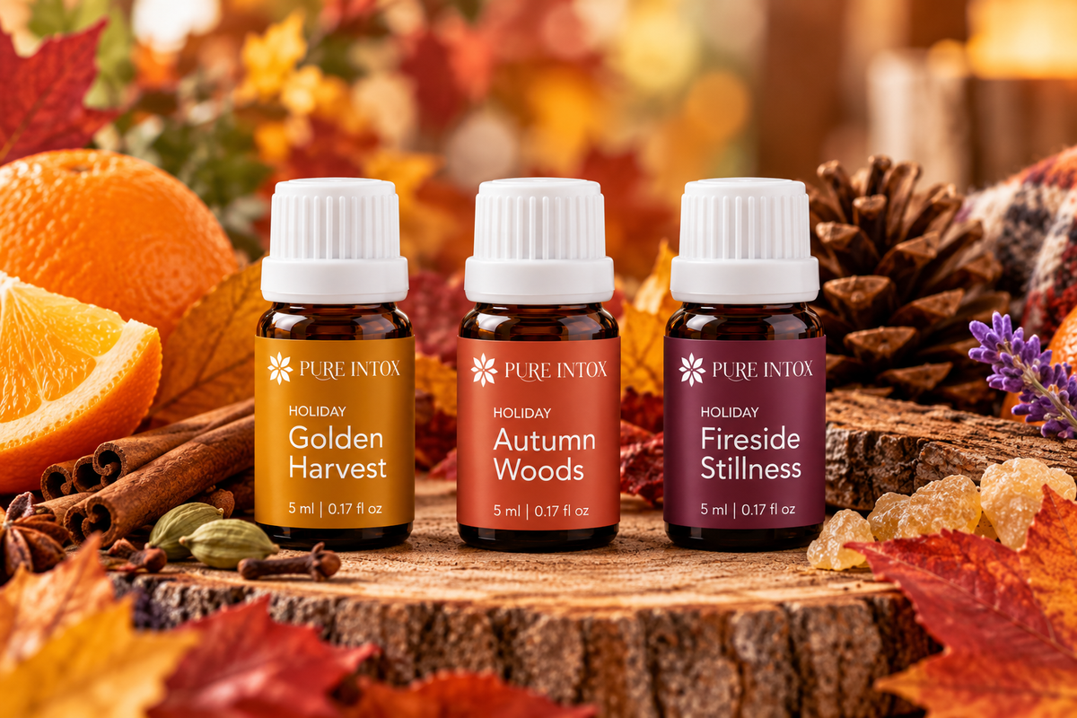 Autumn Essential Oil Blend Collection – 3 Piece Set