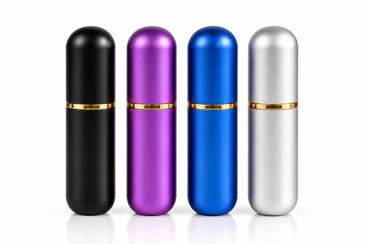 Reusable Aluminum Aromatherapy Inhaler