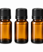 Amber Apothecary Glass Bottles