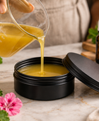 2 oz Black Aluminum Tin