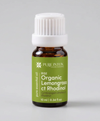 Lemongrass ct Rhodinol, Organic Essential Oil