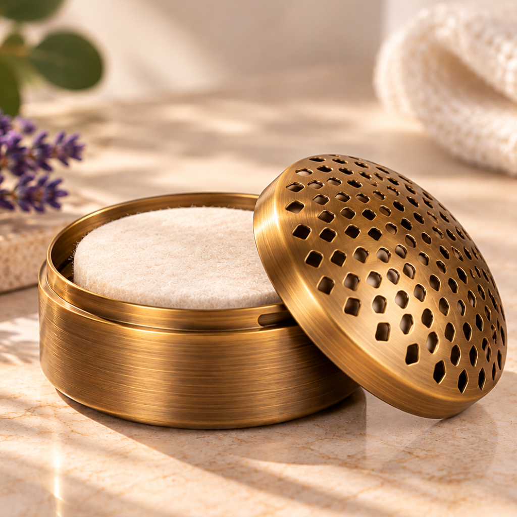 Antiqued Brass Aroma Passive Diffuser