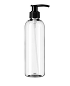 Clear PET Bottles | Black Cap or Pump