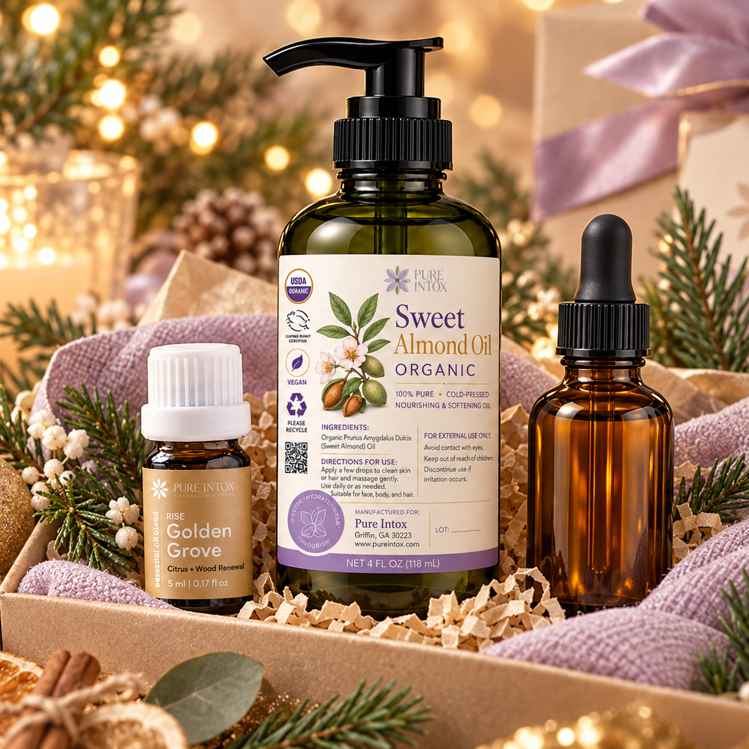 Golden Grove Botanical Massage Ritual Set