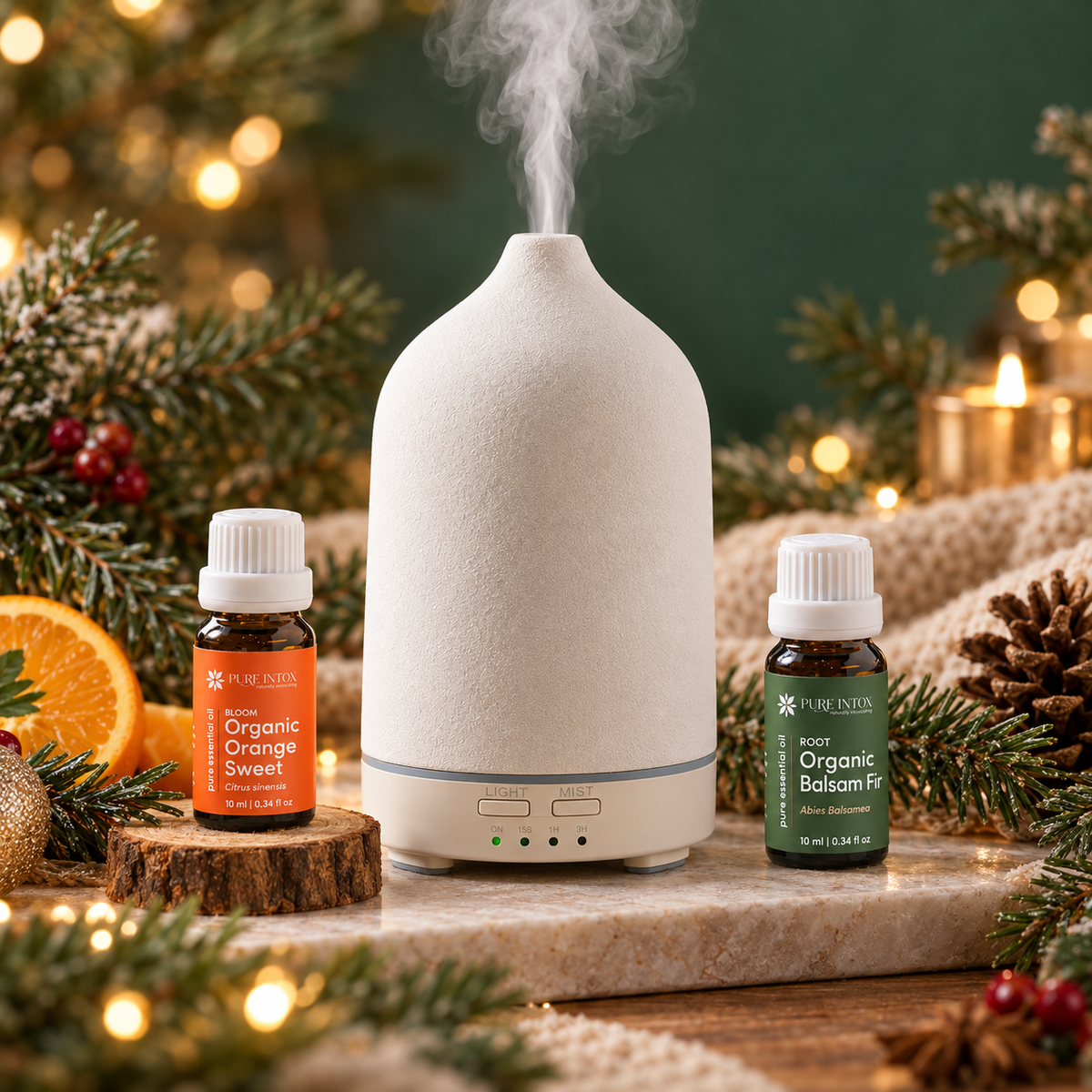 Winter Retreat Diffuser + Essential Oil Gift Set