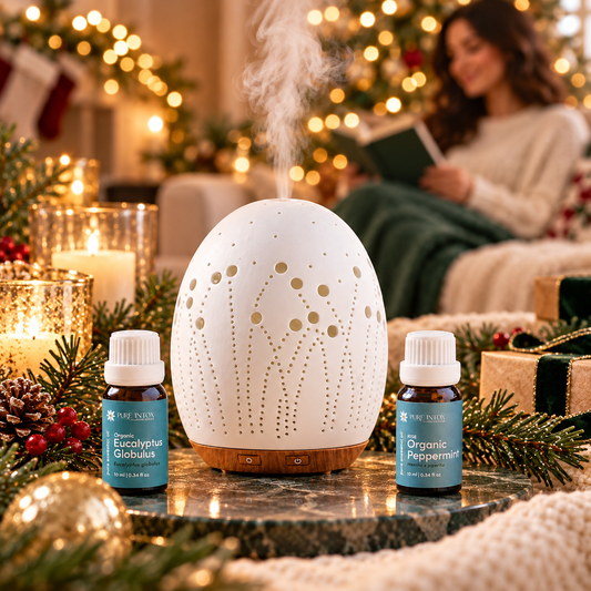 Fresh Start Diffuser + Essential Oil Gift Set