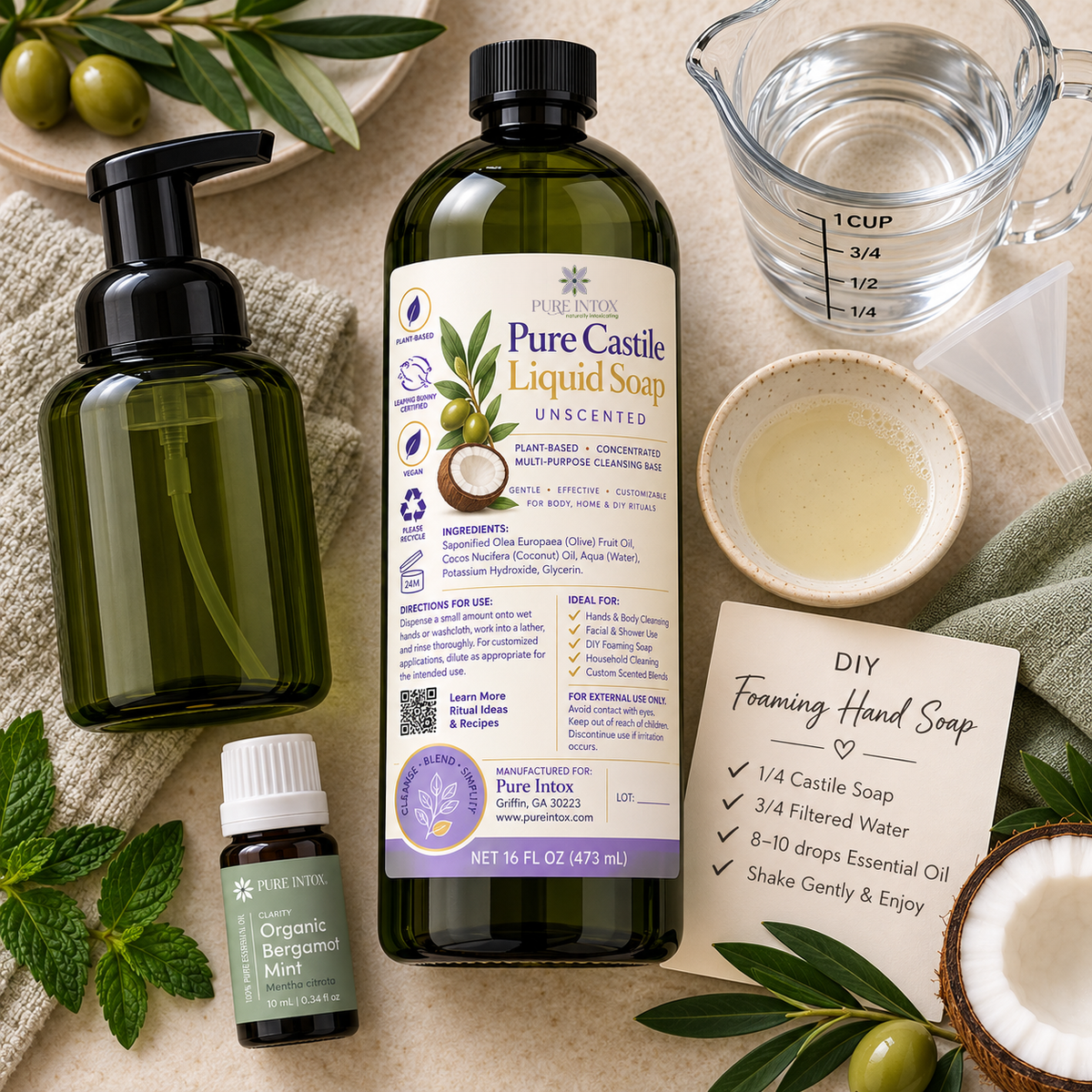 Castile Soap, Organic