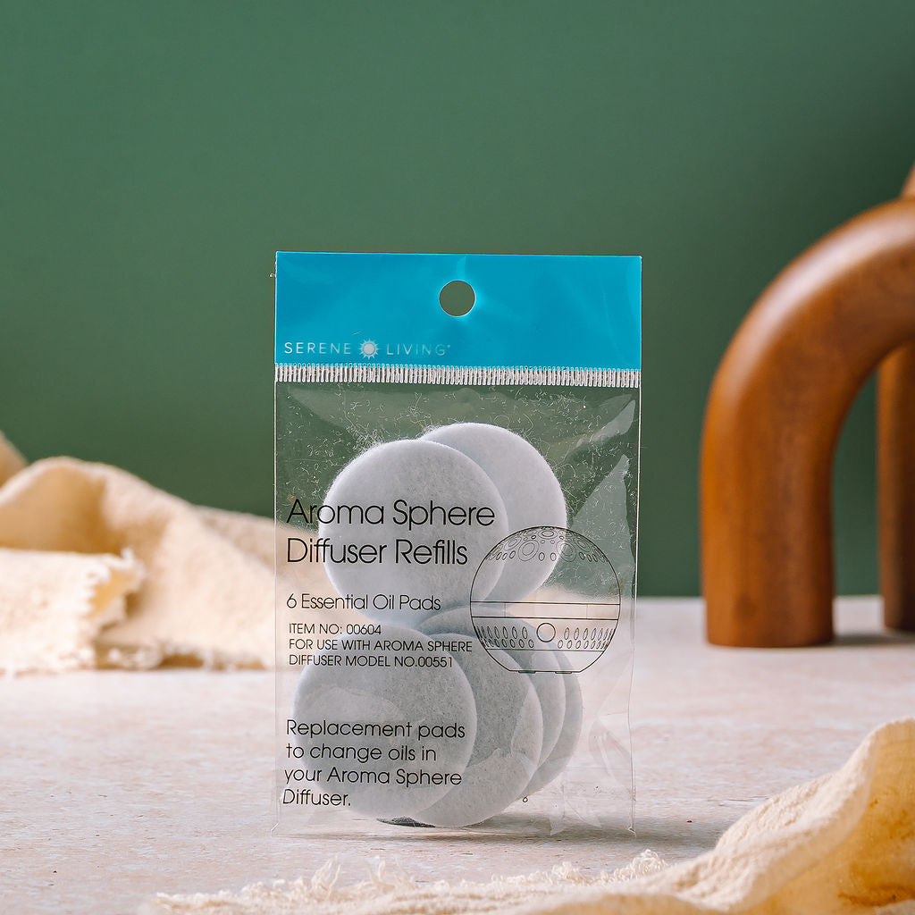 Aroma Sphere Waterless Diffuser + Refill Pad Set