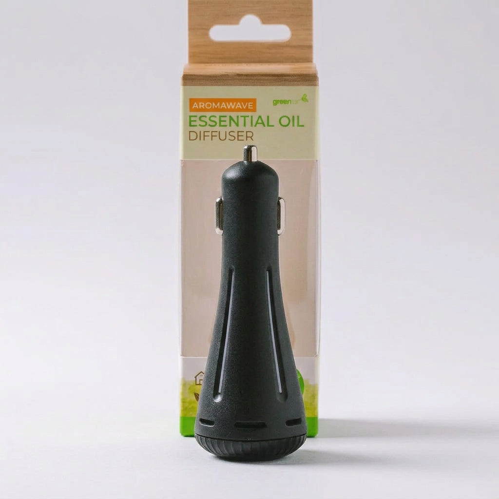AROMAWAVE Car Diffuser + Refill Pad Set