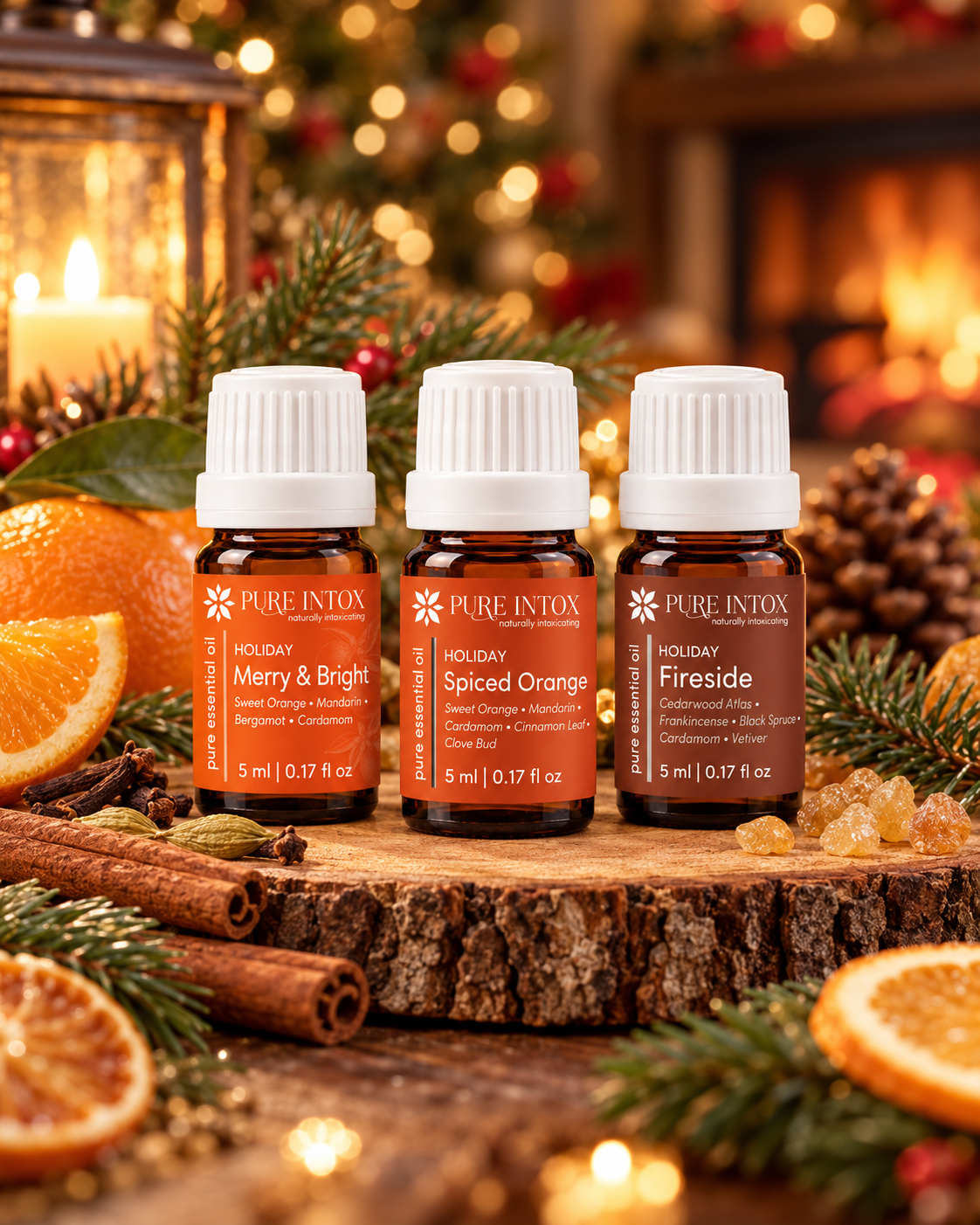 Winter Collection Essential Oil Trio Gift Set