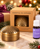 Antiqued Brass Aroma Passive Diffuser