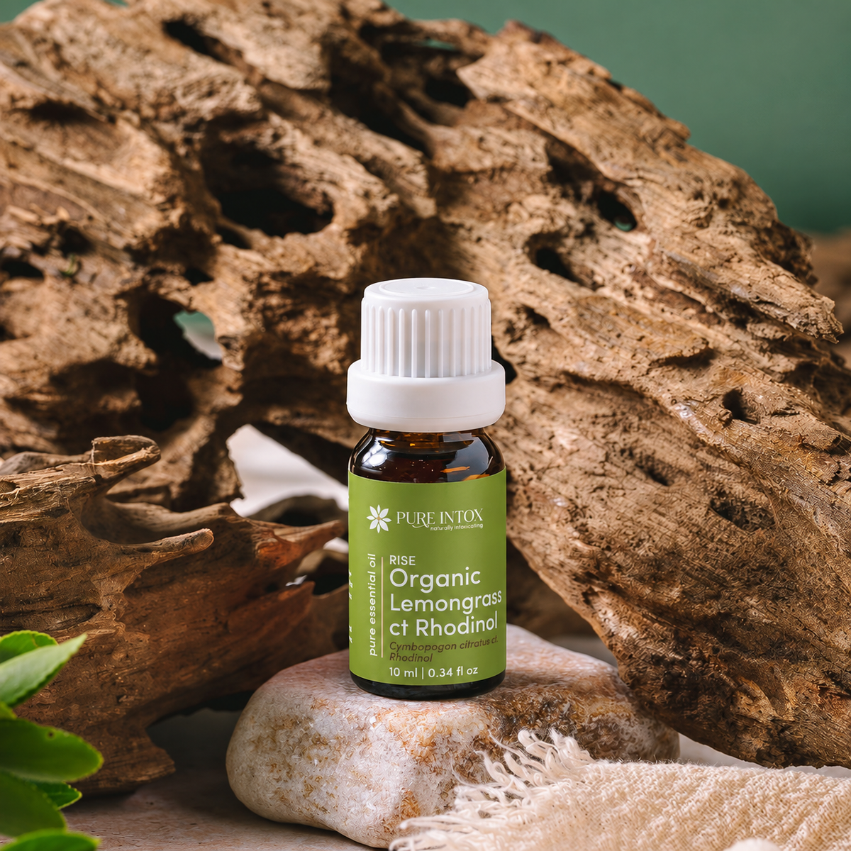 Lemongrass ct Rhodinol, Organic Essential Oil