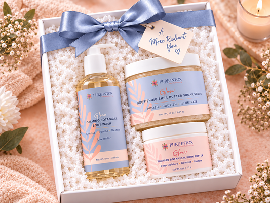 GLOW Botanical Bath & Body Ritual Gift Set