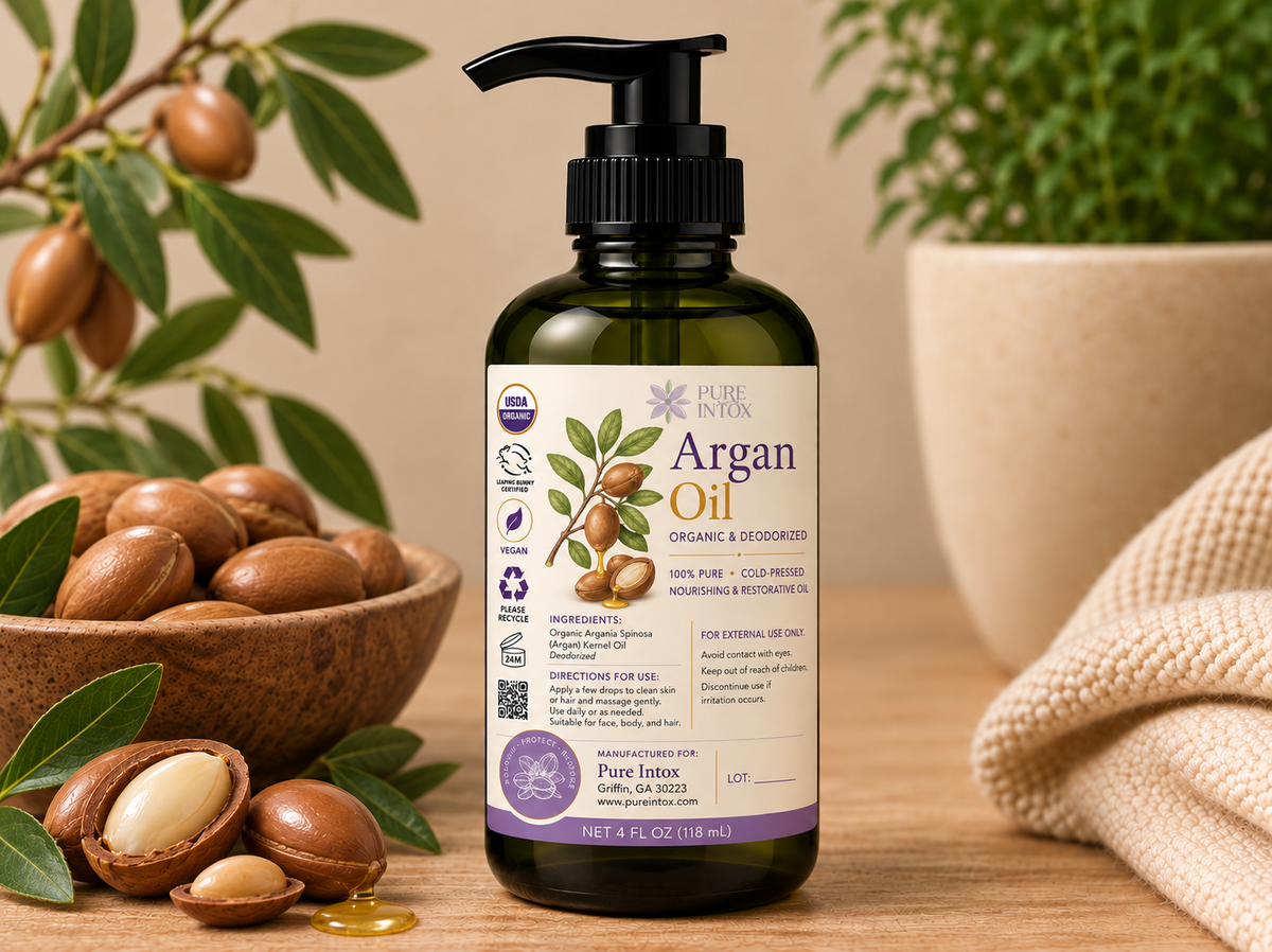 Argan Oil, Organic & Deodorized