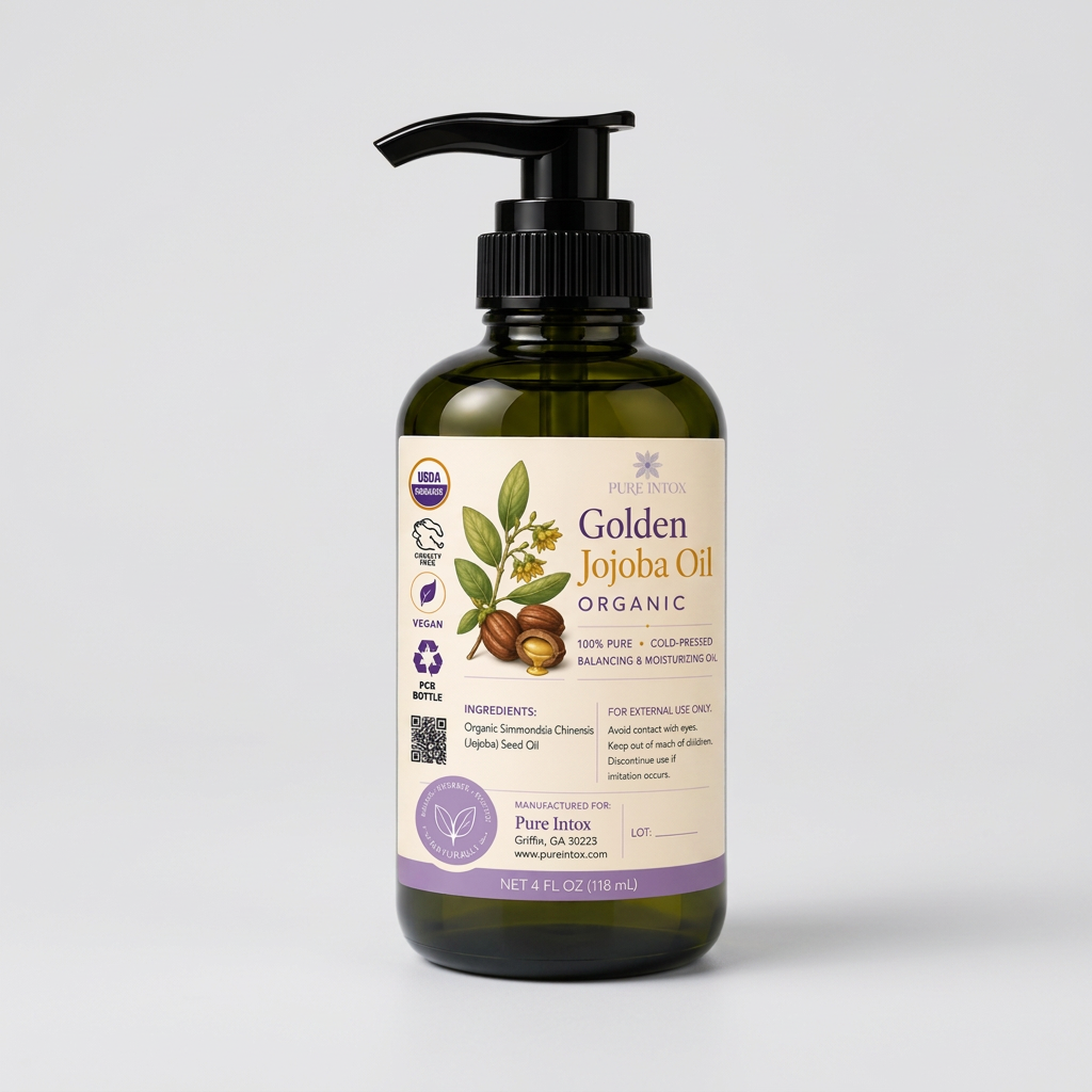 Golden Jojoba Oil, Organic