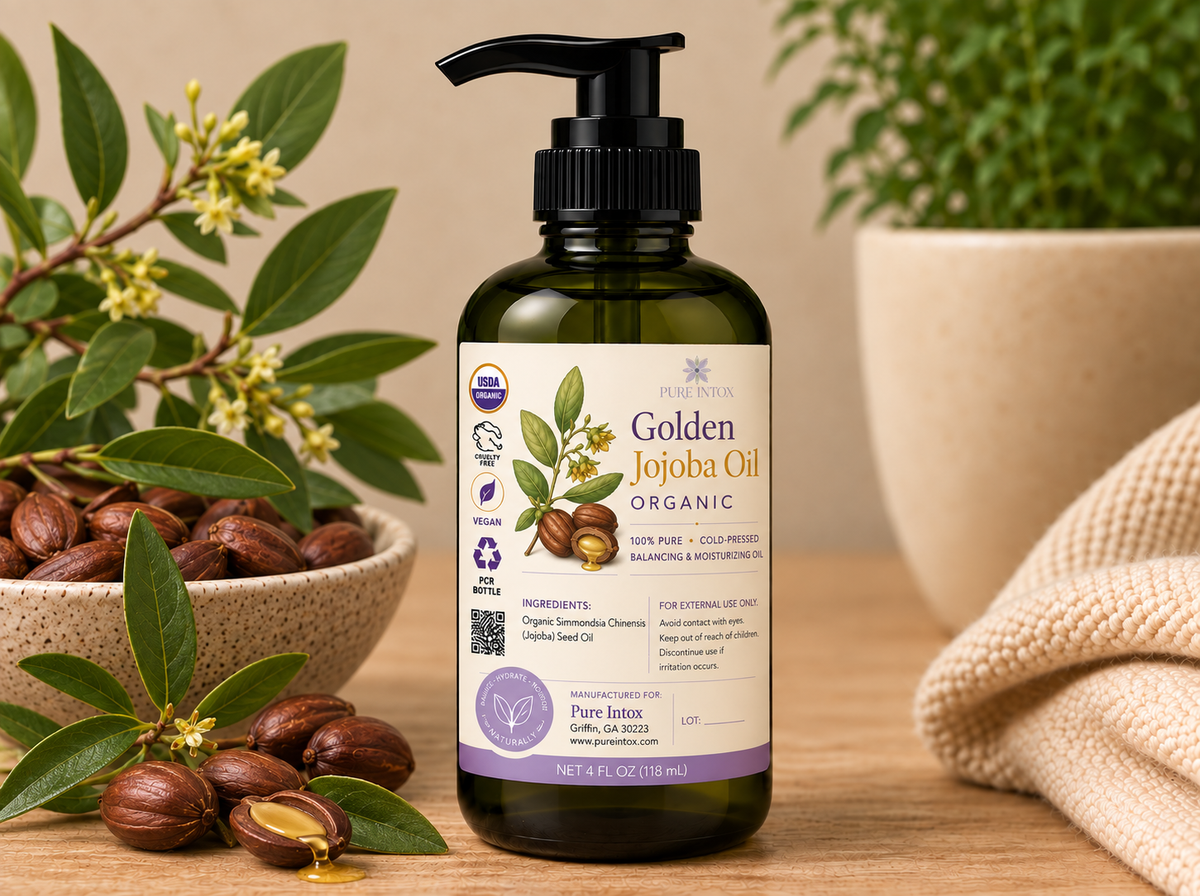 Golden Jojoba Oil, Organic