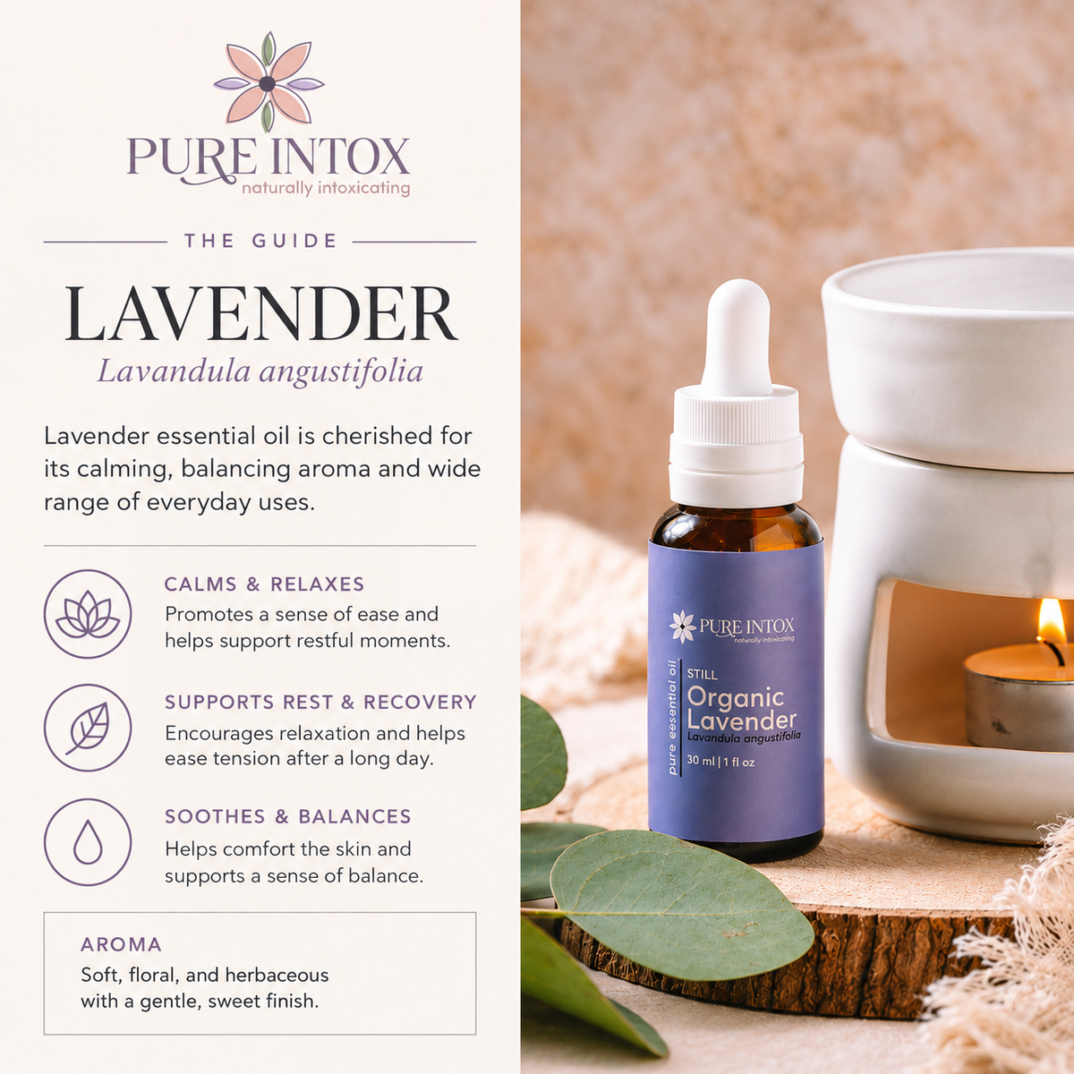 Lavender, Organic Essential Oil