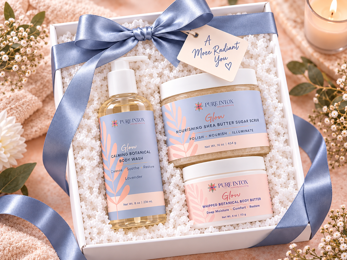 GLOW Botanical Bath & Body Ritual Gift Set
