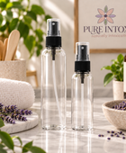 Clear PET Fine Mist Spray Bottles