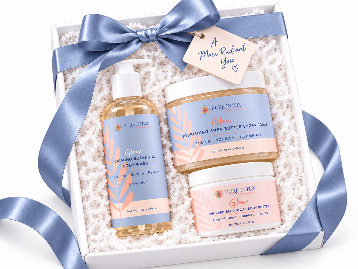 GLOW Botanical Bath & Body Ritual Gift Set