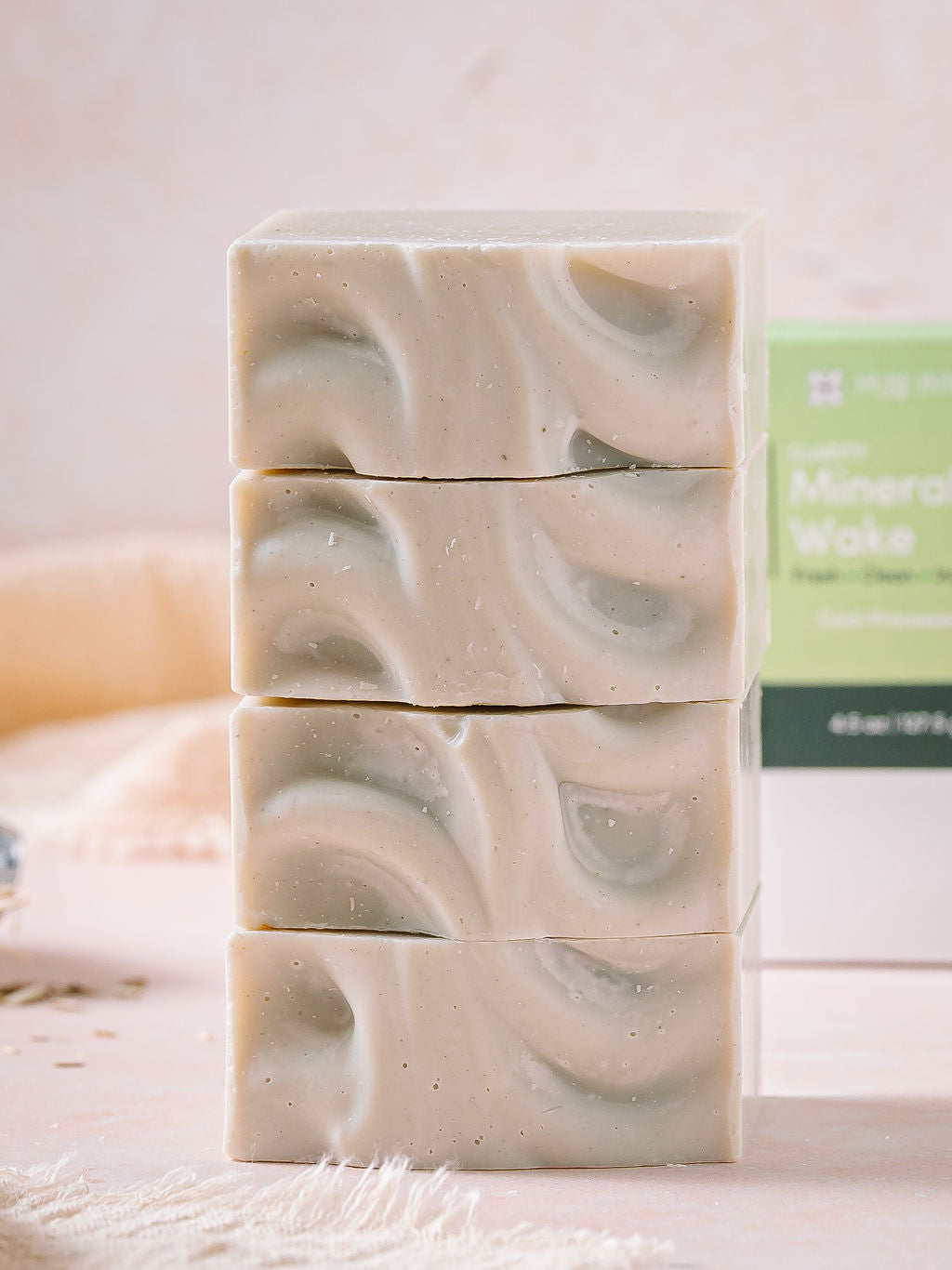 Mineral Wake Dead Sea Mud Botanical Bar Soap