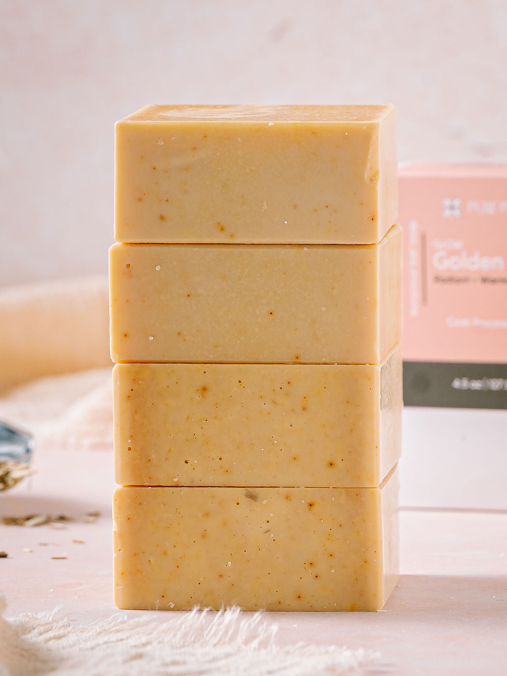 Golden Glow Botanical Bar Soap