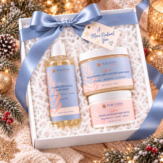 GLOW Botanical Bath & Body Ritual Gift Set