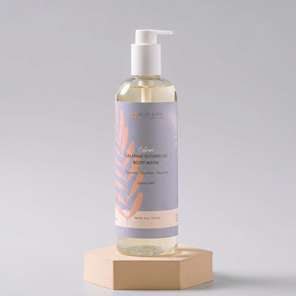 Calming Botanical Body Wash for Gentle Cleansing