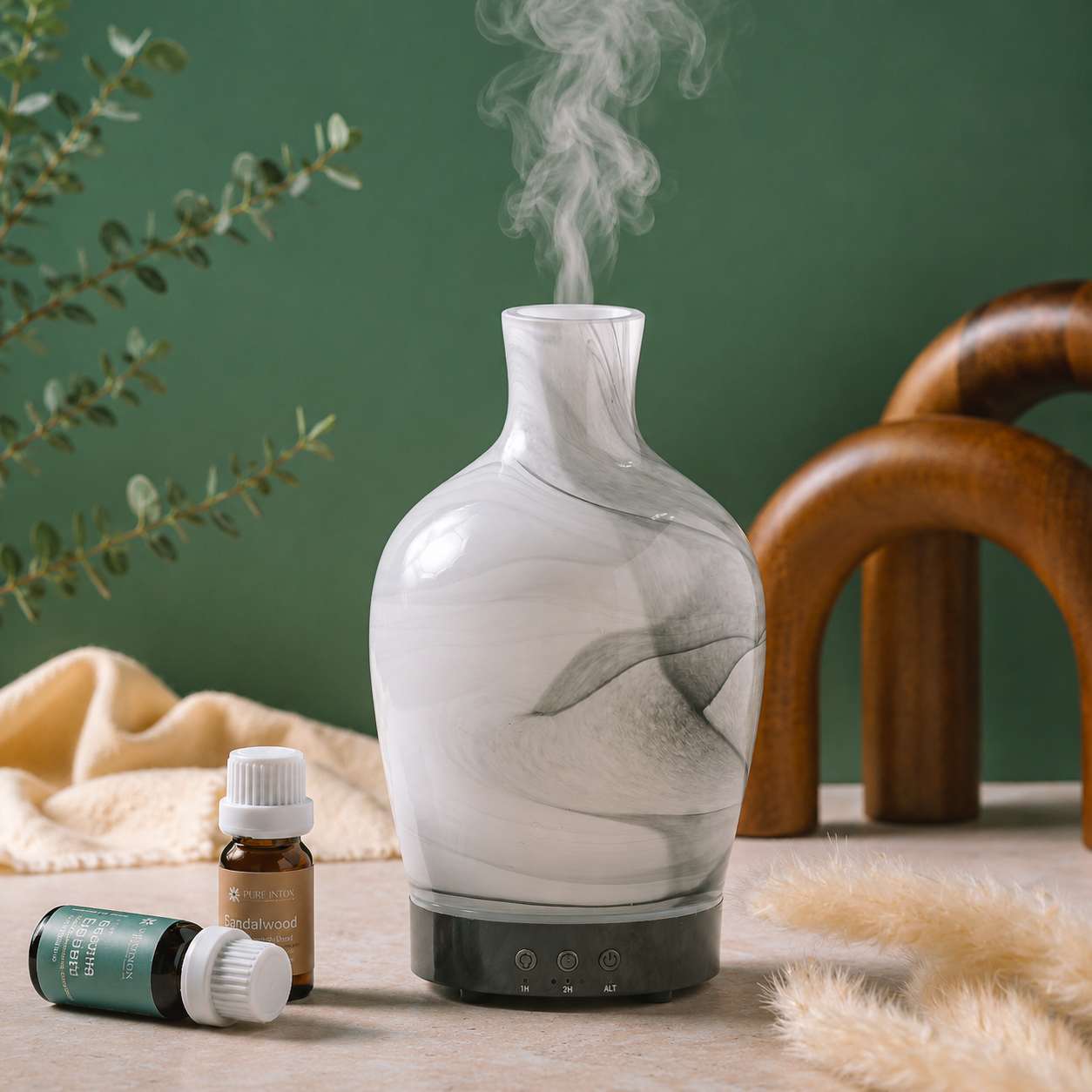Carrara Marble Glass Diffuser