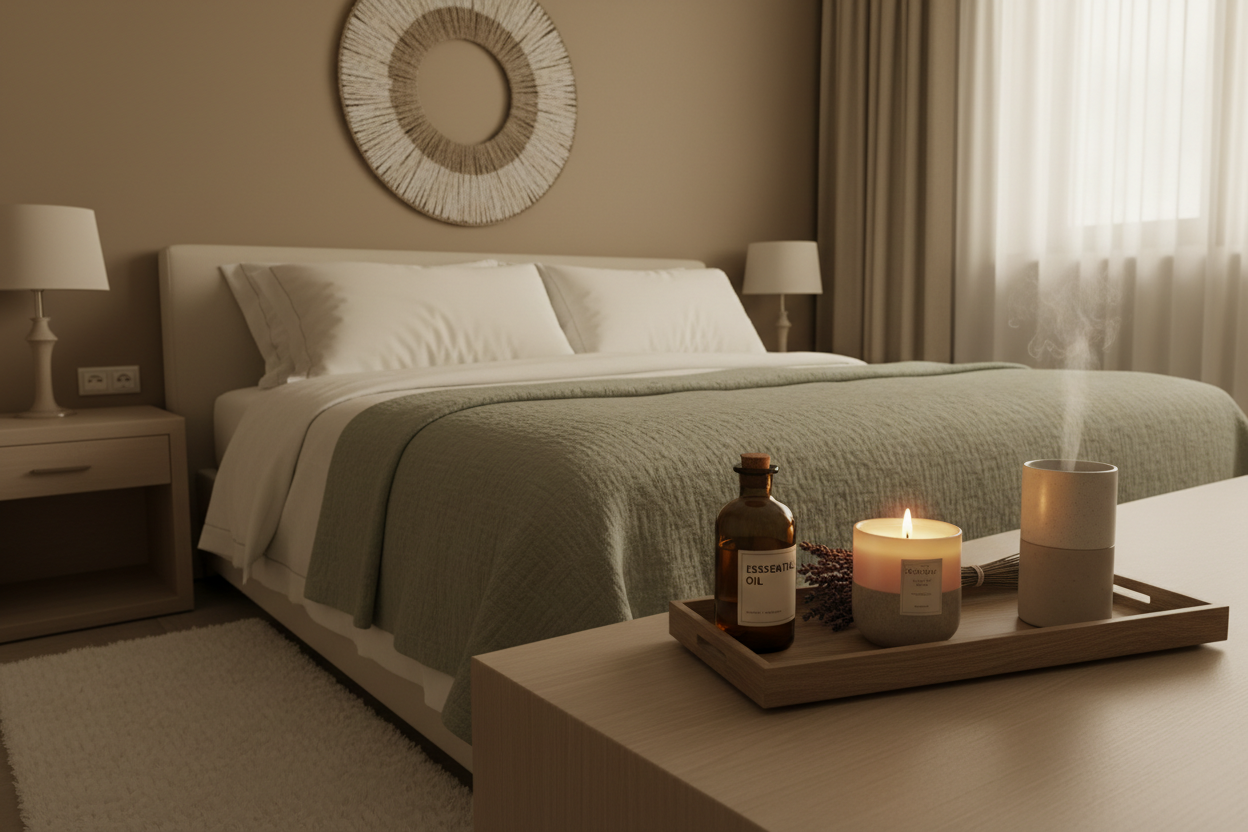 Preparing for a restful night's sleep