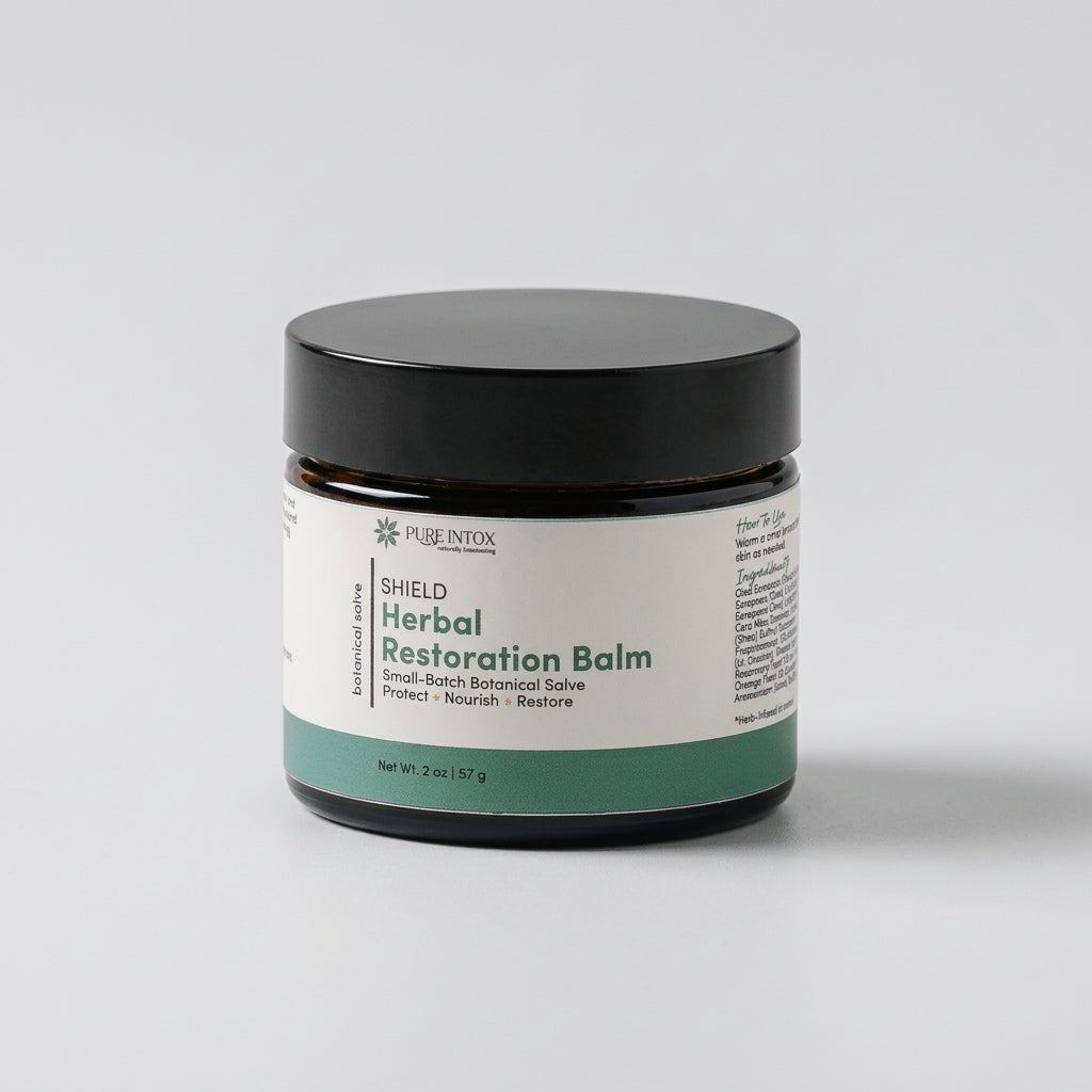 Herbal Restoration Balm for Targeted Body Massage