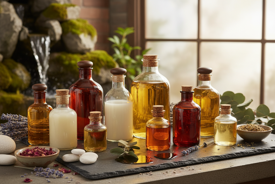 Large Bottles of Natural Fragrance & Essential Oil