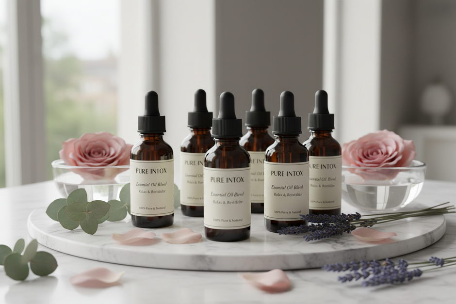 Pure Intox Essential Oil Bottles