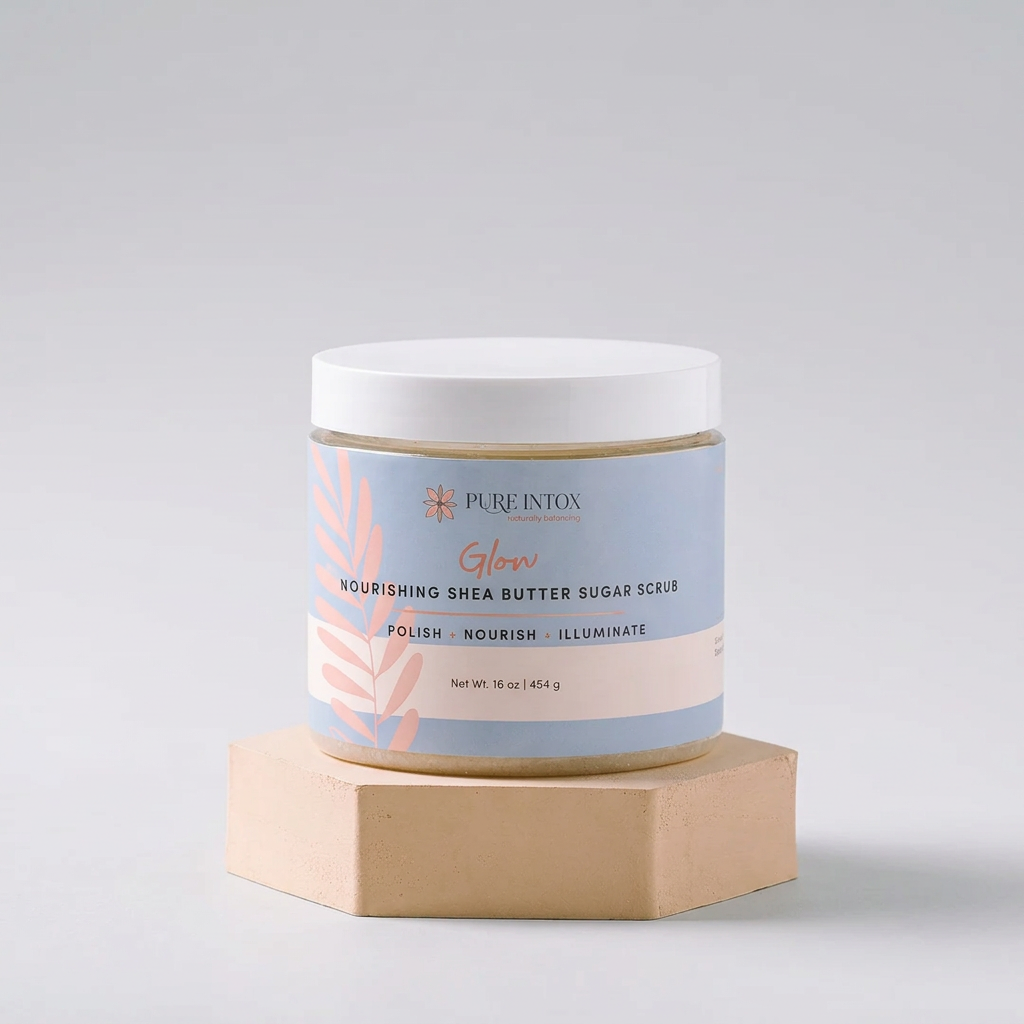 Shea Butter Sugar Body Scrub for Smooth Skin