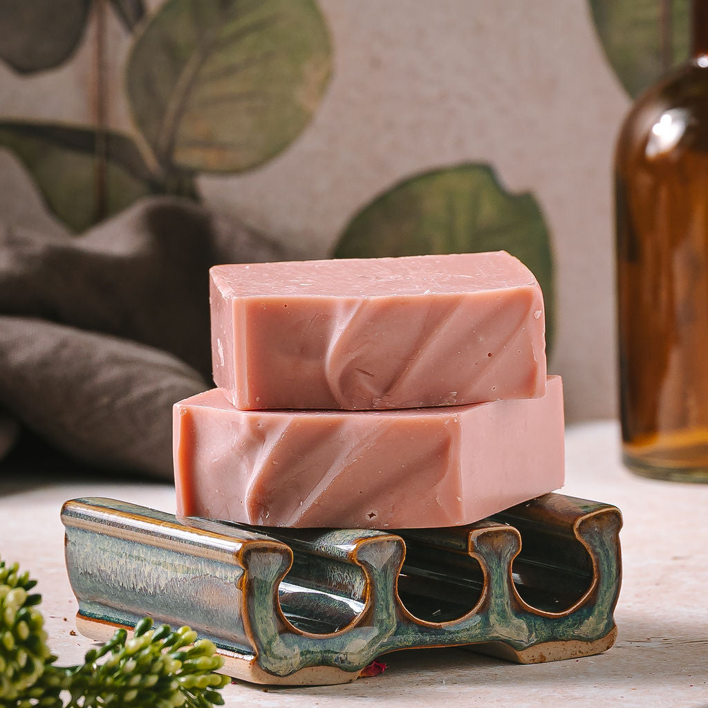 Rose Geranium + Bergamot Botanical Bar Soap