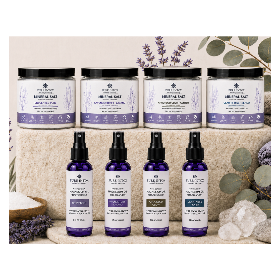 Pure Concentrated Mineral Bath & Foot Soak