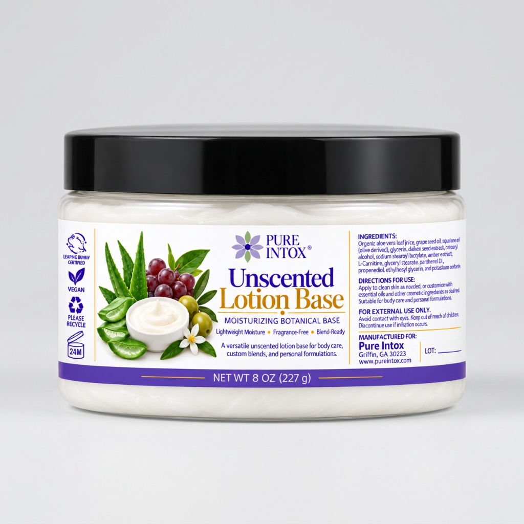 Unscented Lotion Base, Organic